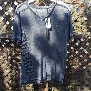 ♡NWT♡Buffalo David Bitton Burnout Vneck